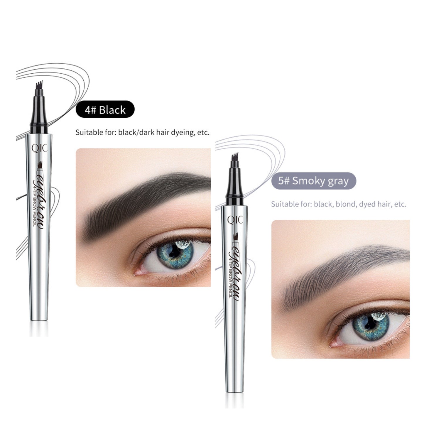 đ VĂzĂĄllĂł Ă©s ultra-termĂ©szetes đ3D Microblading szemöldökceruza (2 db)