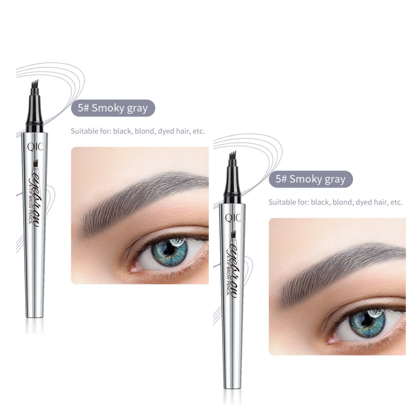 đ VĂzĂĄllĂł Ă©s ultra-termĂ©szetes đ3D Microblading szemöldökceruza (2 db)