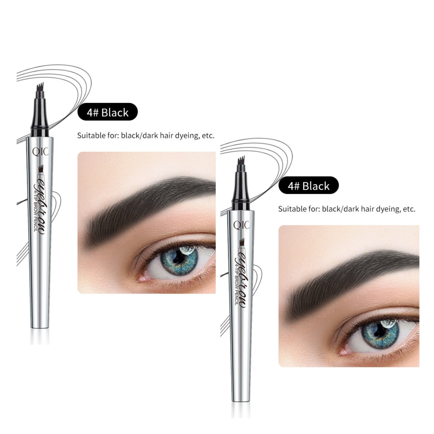đ VĂzĂĄllĂł Ă©s ultra-termĂ©szetes đ3D Microblading szemöldökceruza (2 db)