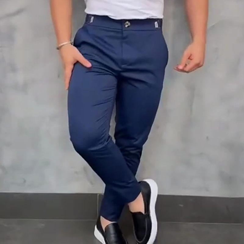 Korlátozott akciós ajánlat⏰ Férfi sztreccs slim fit nadrágok